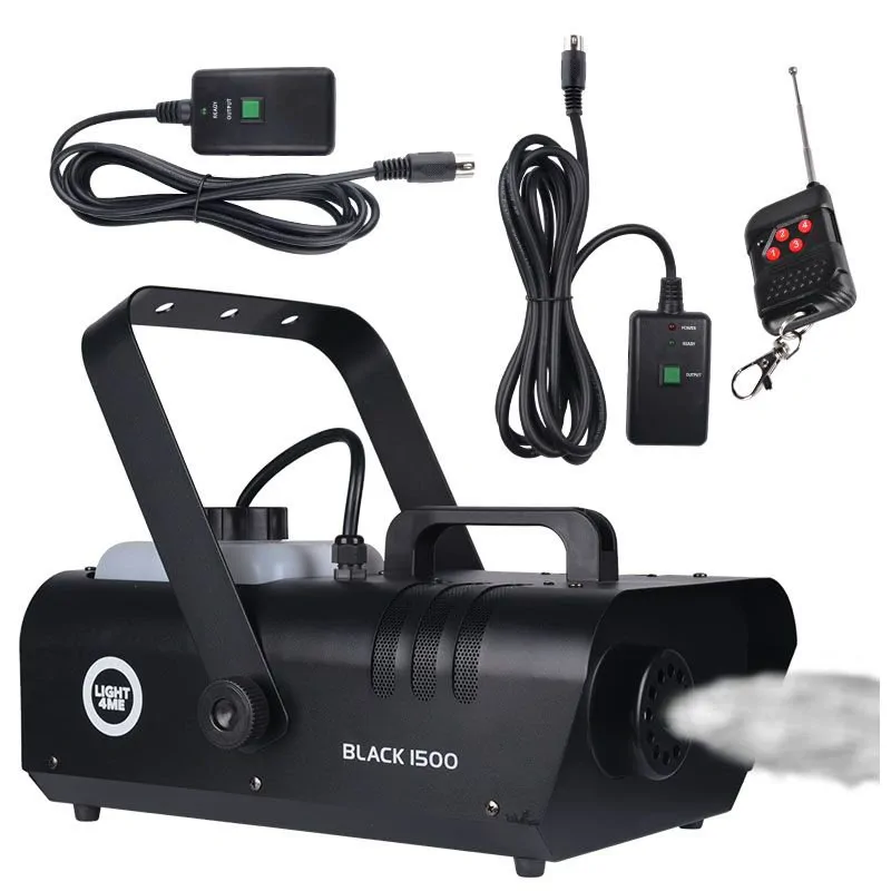 LIGHT4ME LIGHT4ME BLACK 1500 wytwornica dymu mgły - zdjecie 4