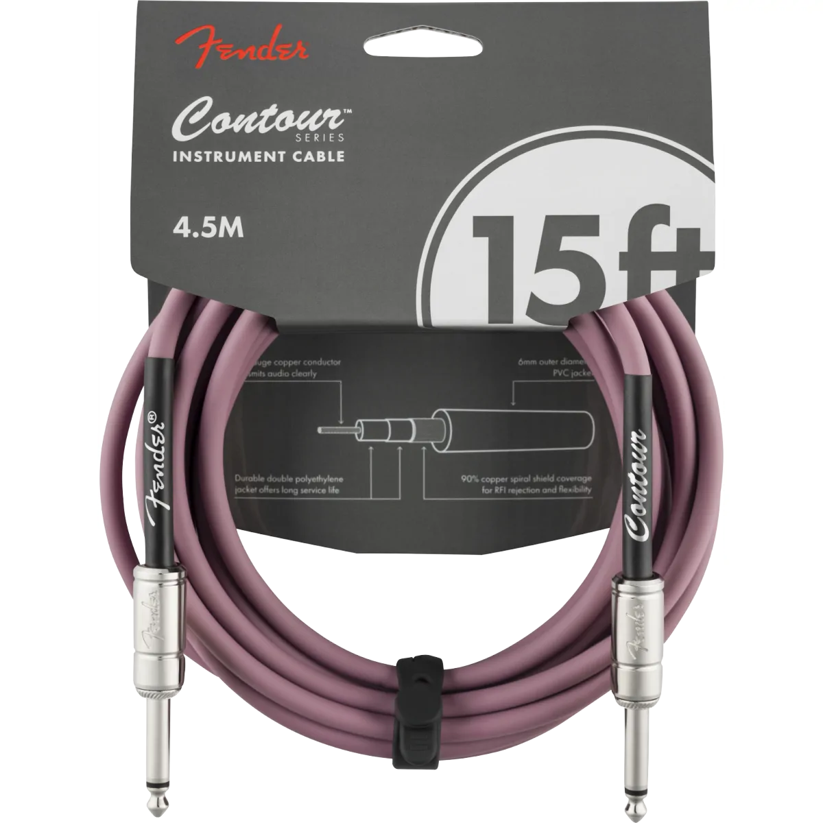 FENDER Fender CONTOUR 15' CABLE BGM 4,5m kabel instrumentalny