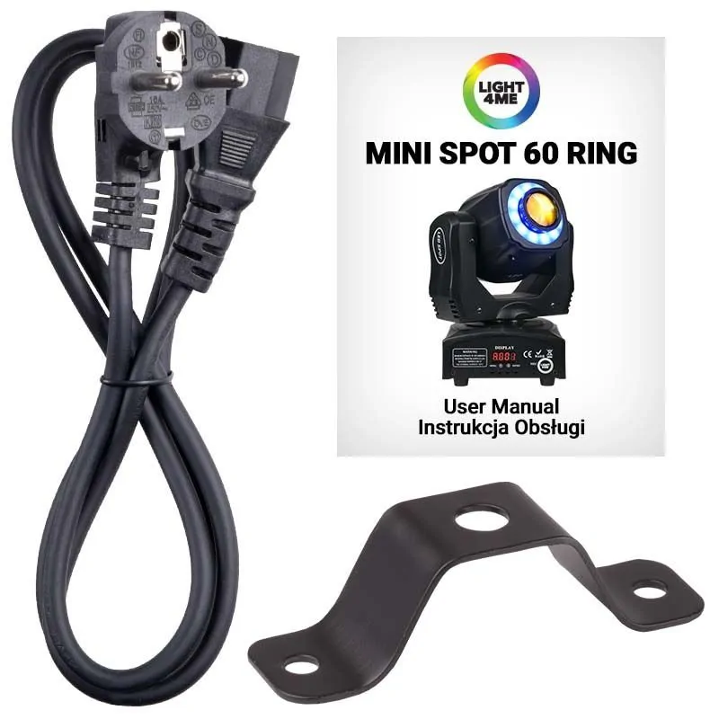 LIGHT4ME LIGHT4ME MINI SPOT 60 RING głowica ruchoma LED - zdjecie 11