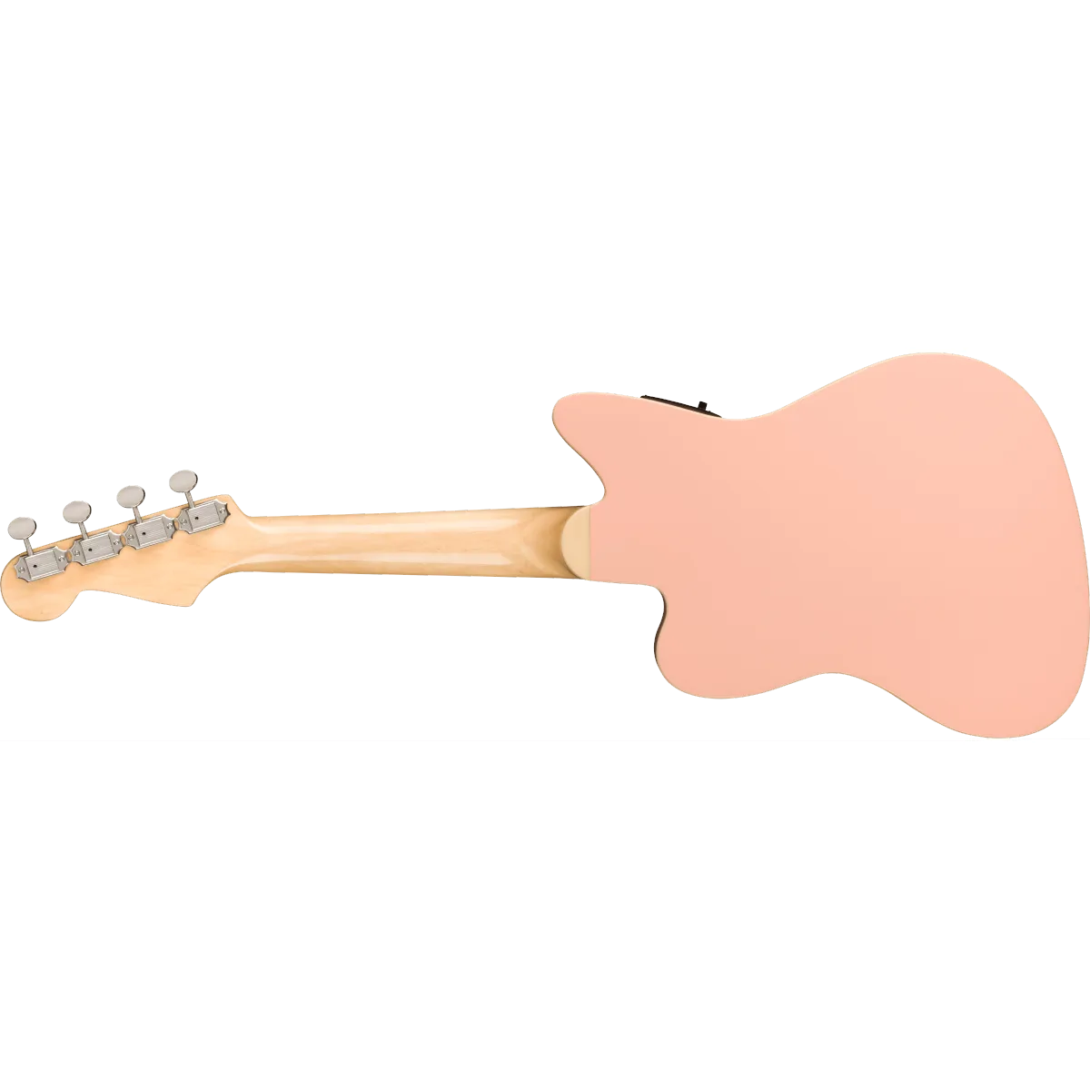 FENDER Fender Fullerton Jazzmaster Uke Walnut Fingerboard Tortoiseshell Pickguard Shell Pink - zdjecie 2