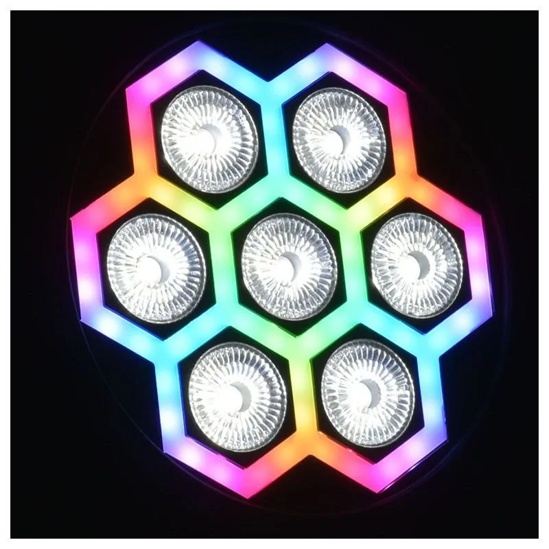 LIGHT4ME LIGHT4ME FRAME PAR 7x12 LED RGBW reflektor efekt - zdjecie 3