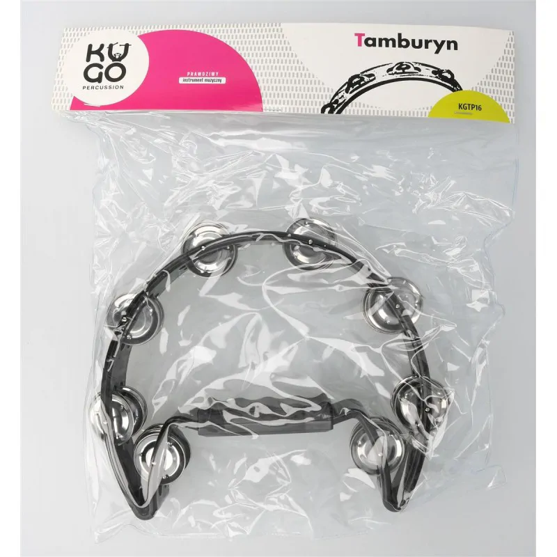 KUGO KUGO KGTP16 BLK tamburyn - zdjecie 3