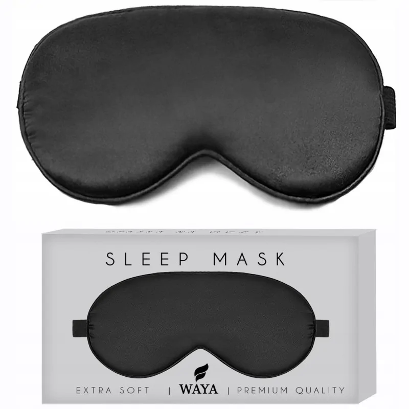 WAYA Waya Silk Eye Mask Black maska EM-SLK06 - zdjecie 2