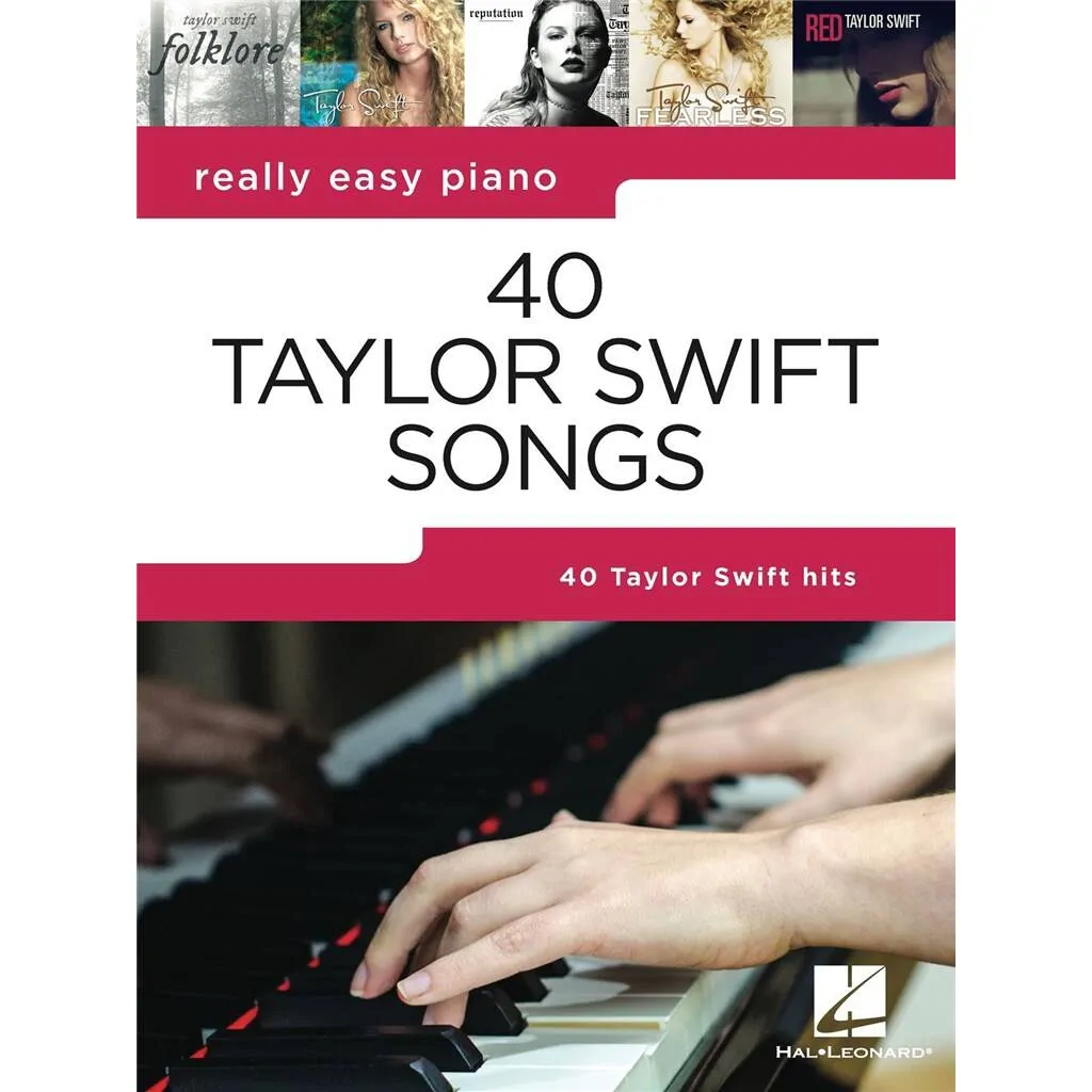 Hal Leonard Hal Leonard Really Easy Piano: 40 Taylor Swift songs