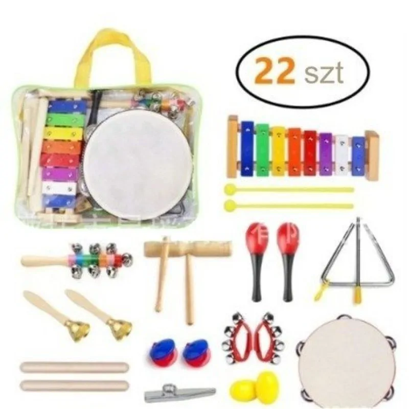 Jeremi Jeremi SET-L22 zestaw 22 instrumentów perkusyjnych