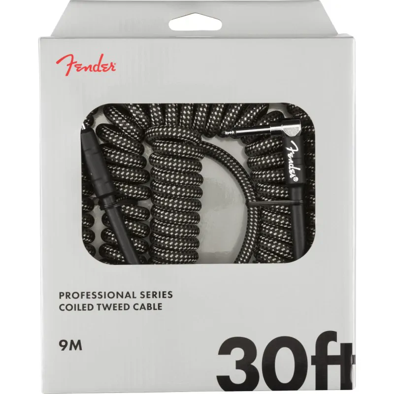 FENDER Fender 099-0823-048 Pro Coil 30' Grey Tweed kabel 9m - zdjecie 2