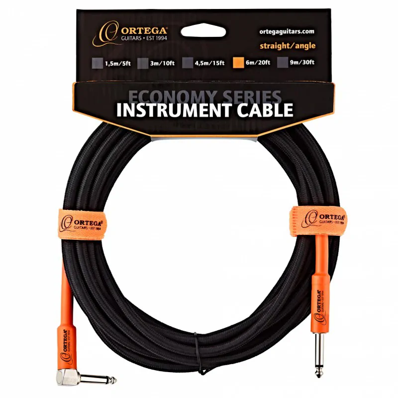 Ortega Ortega OECI-20 kabel instrumentalny kątowy 6m - zdjecie 2