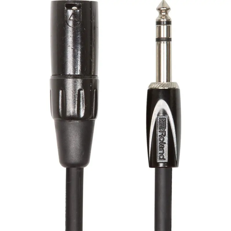 ROLAND Roland RCC10TRXM kabel jack stereo- XLR męski3m