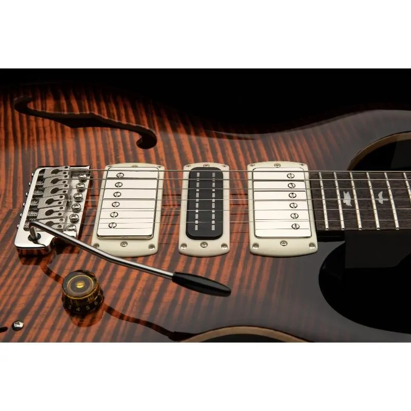 PRS PRS SE Special Semi-Hollow 2026 Orange Tiger Smokeburst - gitara elektryczna - zdjecie 5