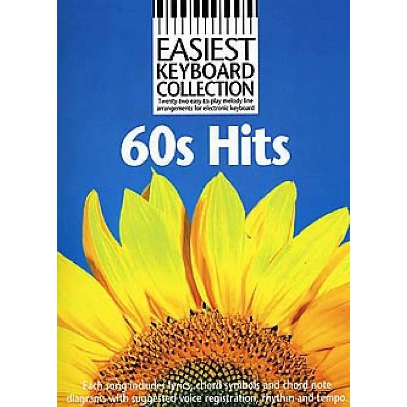 Wise Publications EASIEST KEYBOARD COLLECTION: 60S HITS