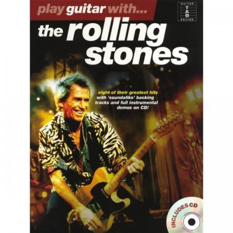 Wise Publications Wise Publications Play Guitar With The Rolling Stones + CD
