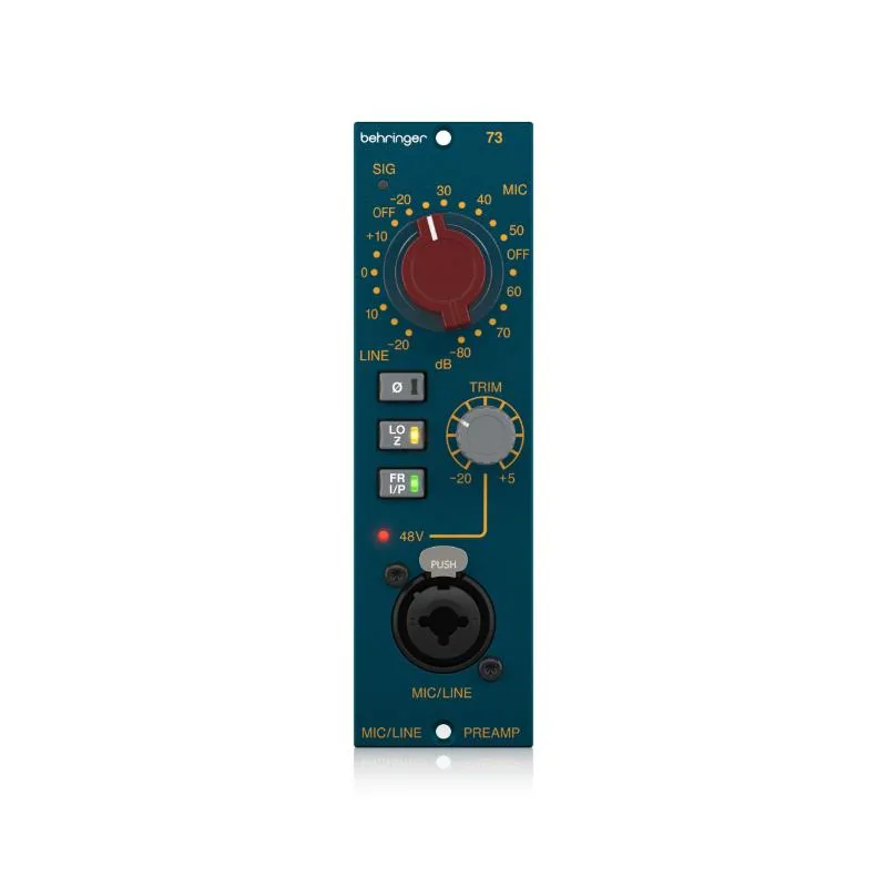 Behringer Behringer 73 Moduł przedwzmacniacza mikrofonowego w formacie 500