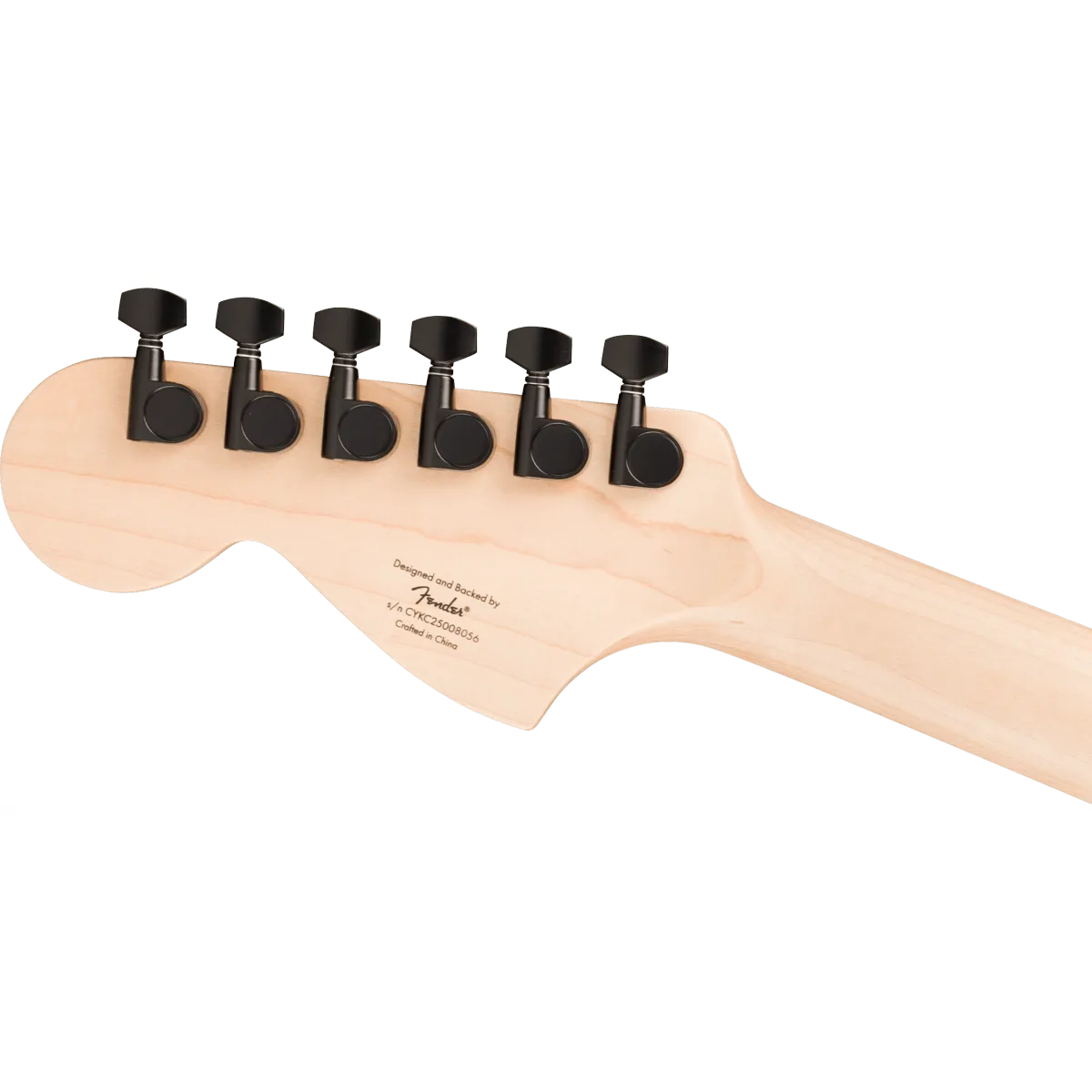 Squier Squier FSR Affinity Jaguar Laurel Fingerboard Black Pickguard Black Hardware Matching Headstock Metallic Black - zdjecie 5