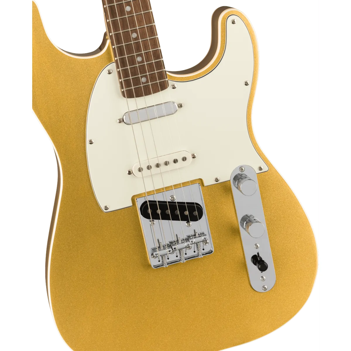 Squier Squier Paranormal Custom Nashville Stratocaster Laurel Fingerboard Parchment Pickguard Aztec Gold - zdjecie 3