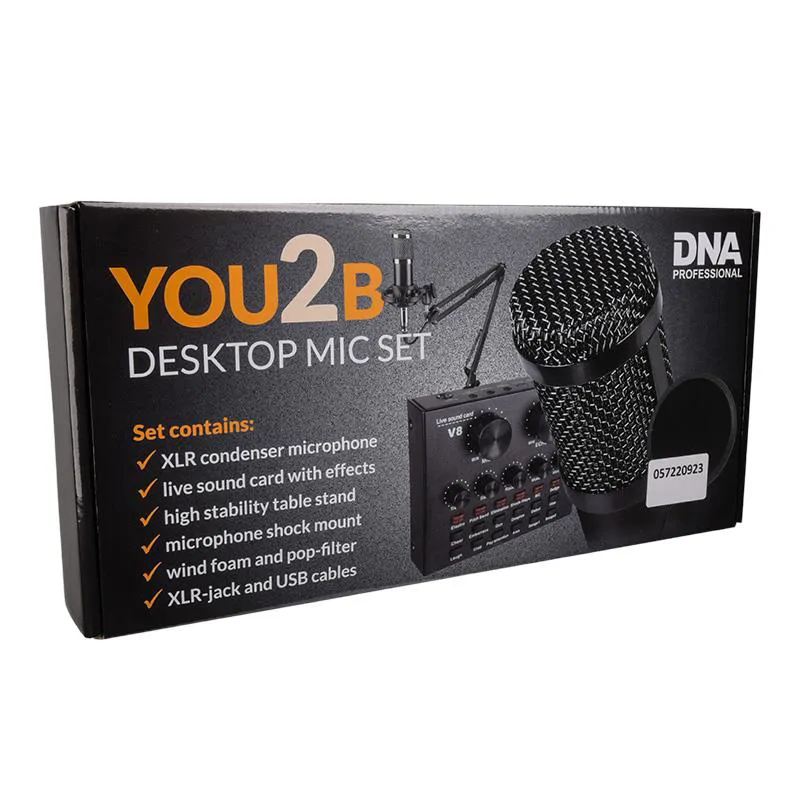 DNA DNA YOU2B zestaw mikrofon interfejs audio statyw - zdjecie 11