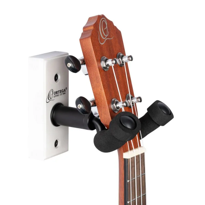 Ortega Ortega OUH-1WH Wieszak na ścianę na ukulele Biały - zdjecie 4