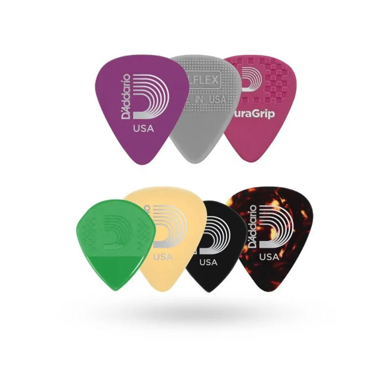 D'ADDARIO D'Addario 1XVP6-5 Variety zestaw kostek 7 szt.