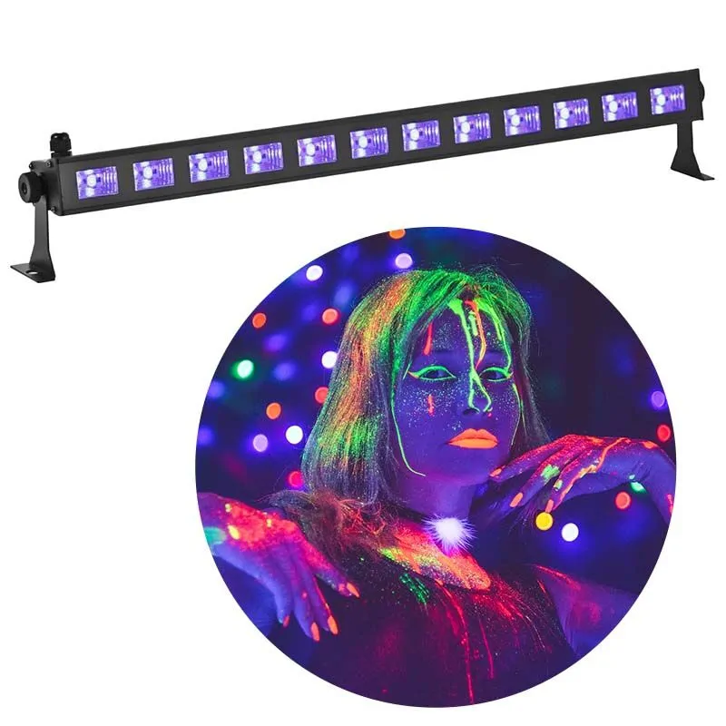 LIGHT4ME LIGHT4ME LED BAR UV 12 + WHITE listwa belka LED 12 - zdjecie 5
