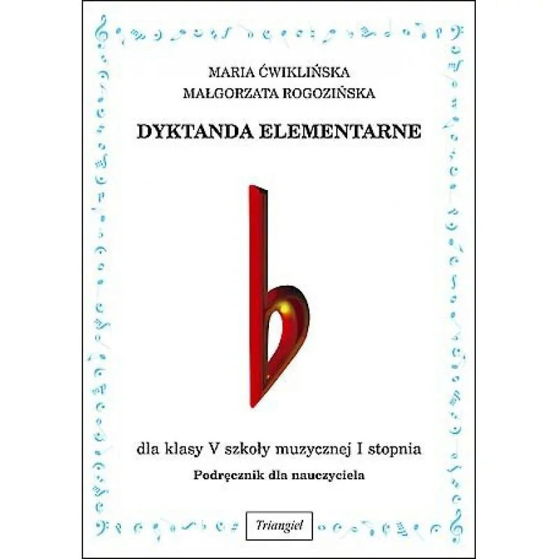 TRIANGIEL Dyktanda elementarne V, podręcznik dla nauczyciela