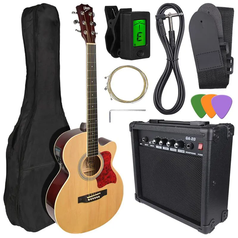 V-TONE V-TONE EAG SET NT gitara elektroakustyczna + wzmacniacz gitarowy