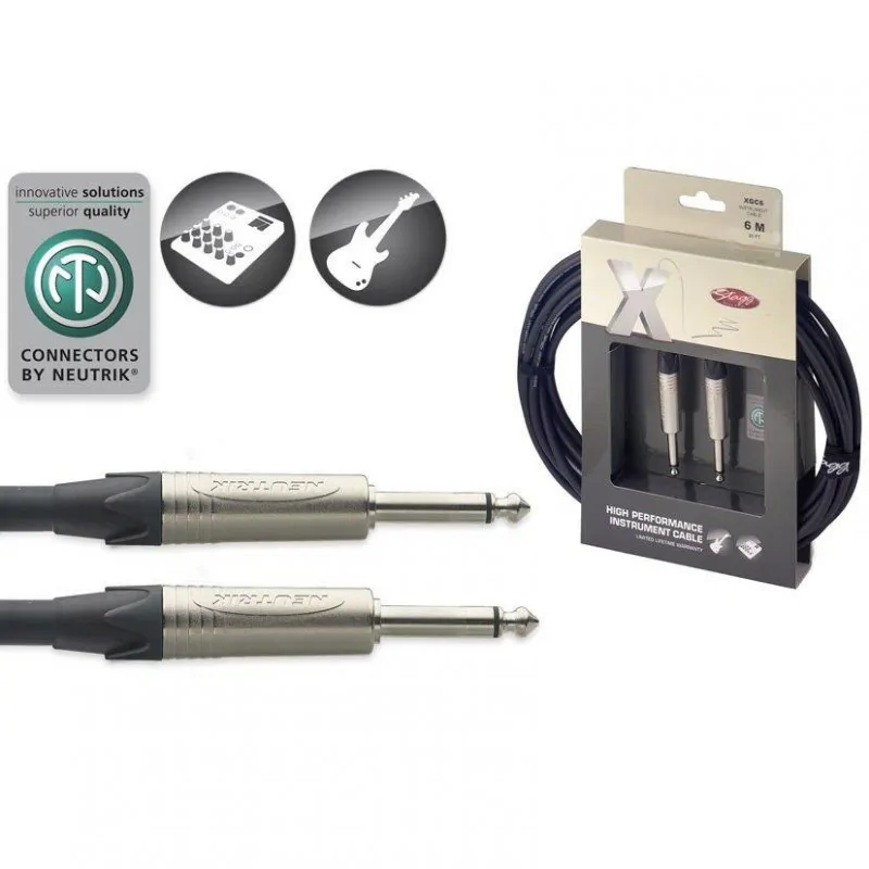 STAGG Stagg XGC 6 - kabel instrumentalny 6m
