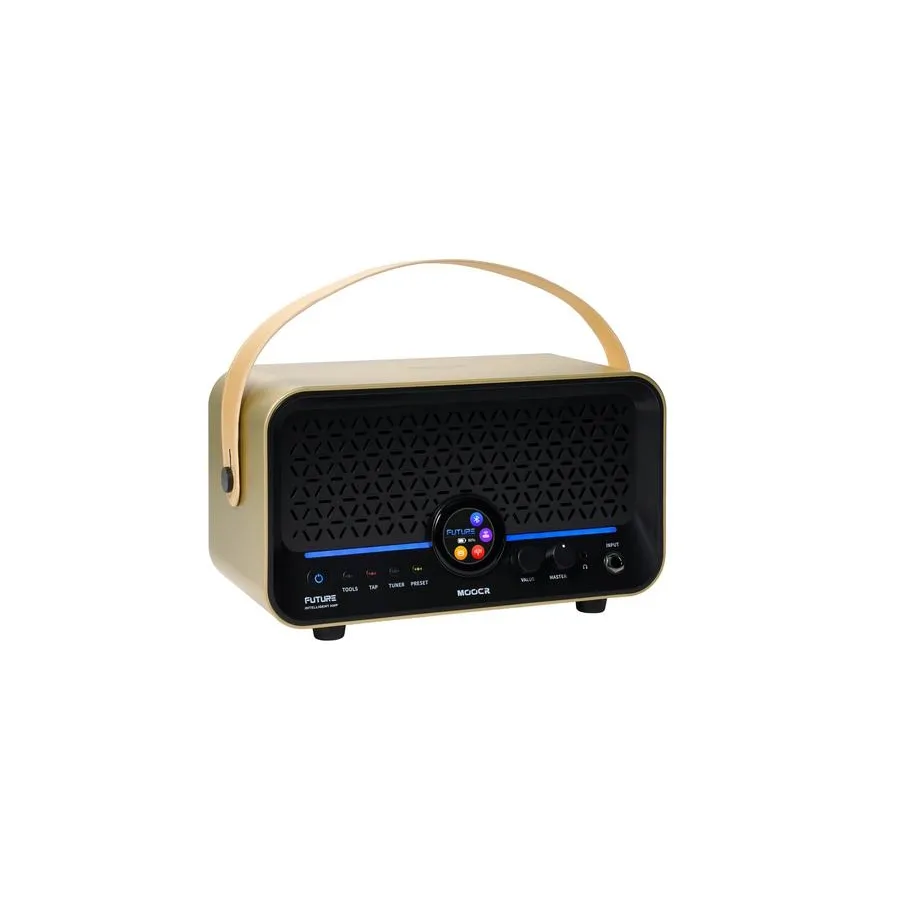 Mooer Mooer F15i Li Multi-Effects & Modeling Guitar Combo 2x 2" 15 Watt Imperial Gold - zdjecie 5