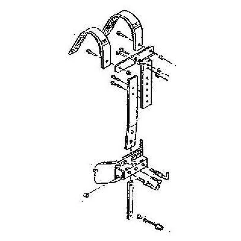 STAGG Stagg MK 1850 - uprząż do werbla marszowego