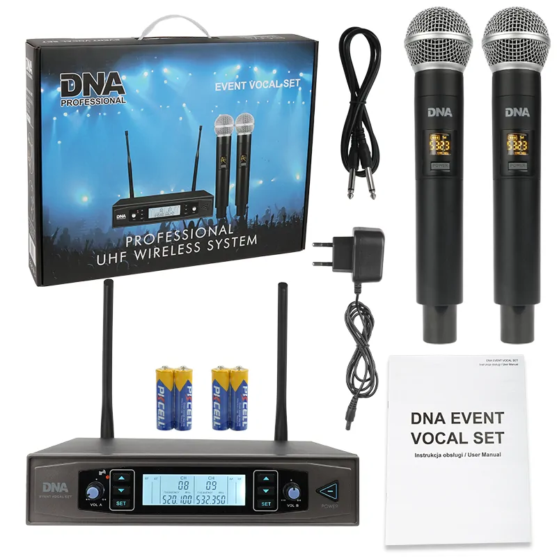 DNA DNA EVENT VOCAL SET bezprzewodowy system mikrofonowy - zdjecie 3
