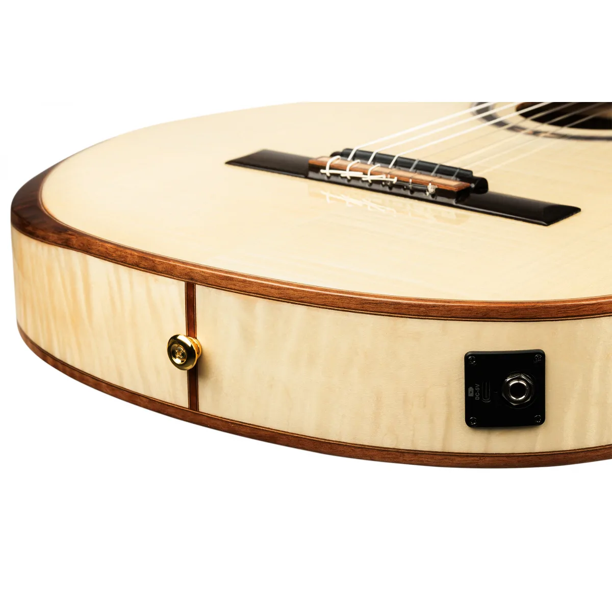 Ortega Ortega BRIDESUITECE Gitara Elektro-klasyczna Thinline - zdjecie 12