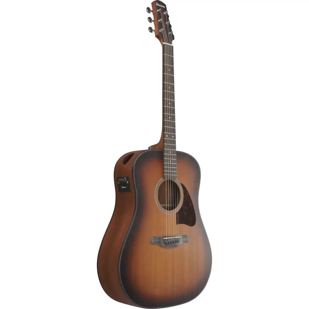 IBANEZ Ibanez AAD54E-OMH Open Pore Mahogany Sunburst gitara elektro-akustyczna - zdjecie 2