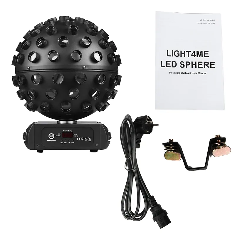 LIGHT4ME LIGHT4ME LED SPHERE 5x18W RGBWA-UV efekt świetlny LED - zdjecie 7