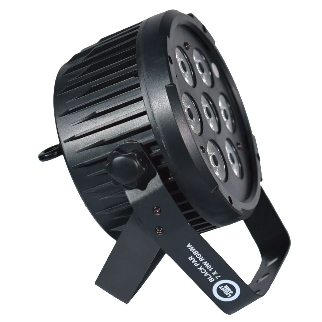 LIGHT4ME LIGHT4ME BLACK PAR 7x10W reflektor LED PAR - zdjecie 3