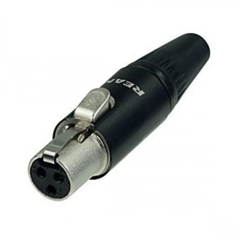 Rean Neutrik Rean RT3FC-B wtyk mini XLR