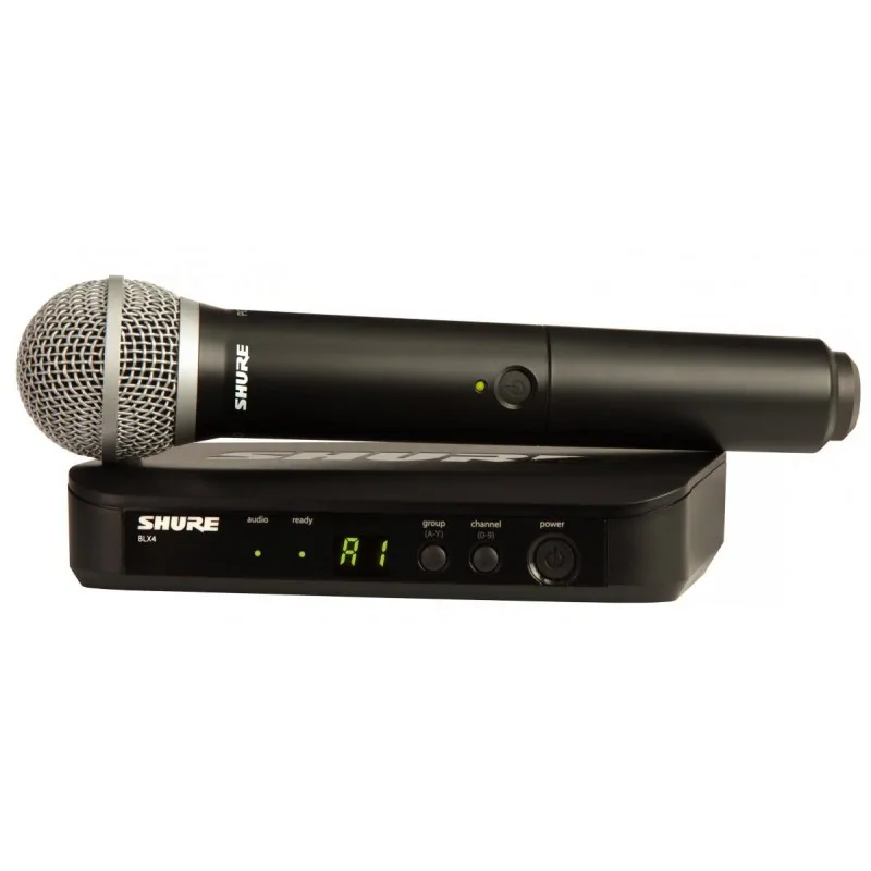SHURE Shure BLX24E/PG58-H8E - System bezprzewodowy z mikrofonem PGA58 (518-542 MHz)
