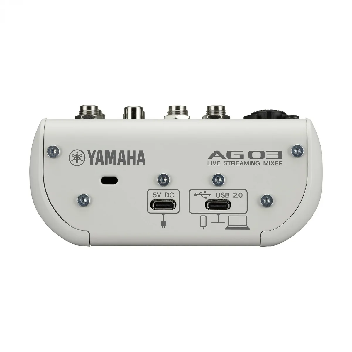 YAMAHA Yamaha AG03 MK2 WH mikser mixer interfejs USB - zdjecie 2