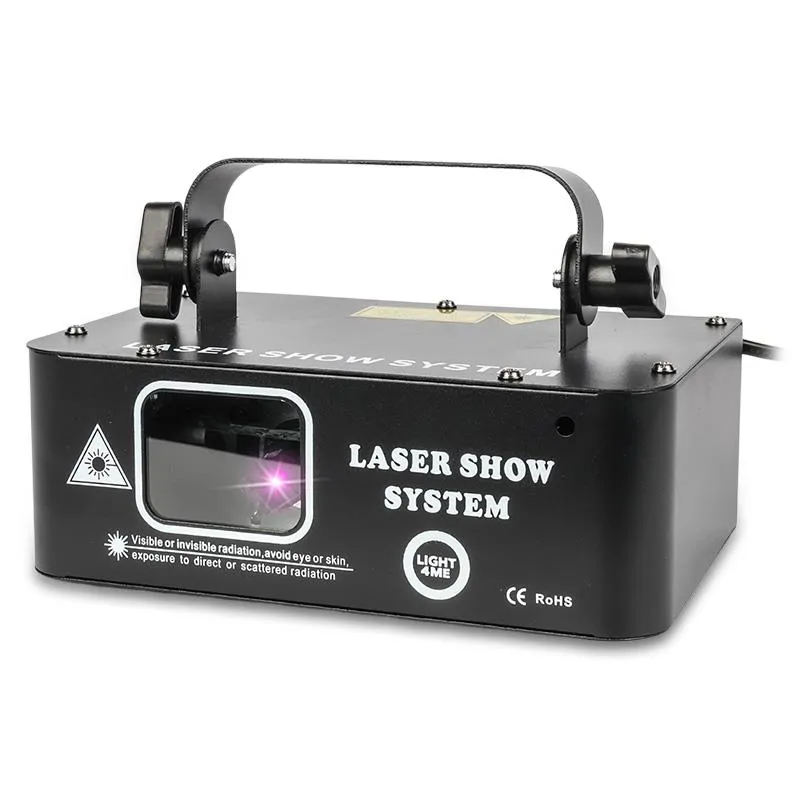  LIGHT4ME LASER RGB GEOMETRIC 500mW projektor laserowy rzutnik sceniczny skaner dyskotekowy