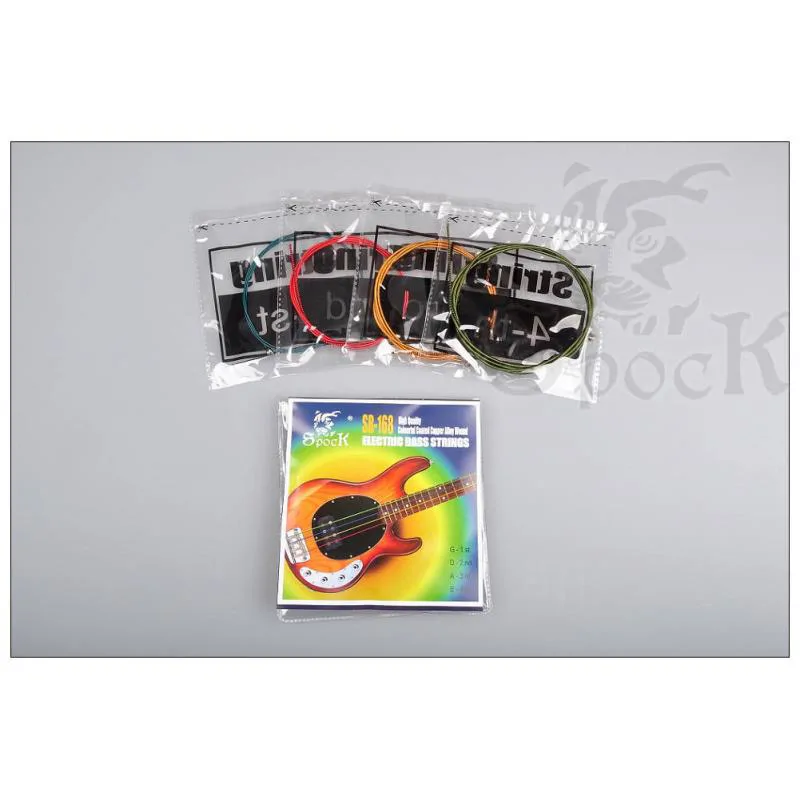 Roxtone SPOCK SB168 (40-95) Kolorowe struny do basu - zdjecie 3