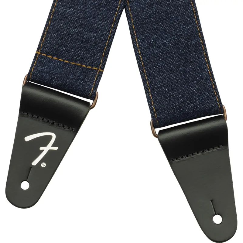 FENDER Fender x Wrangler Denim Strap Dark Indigo - zdjecie 3