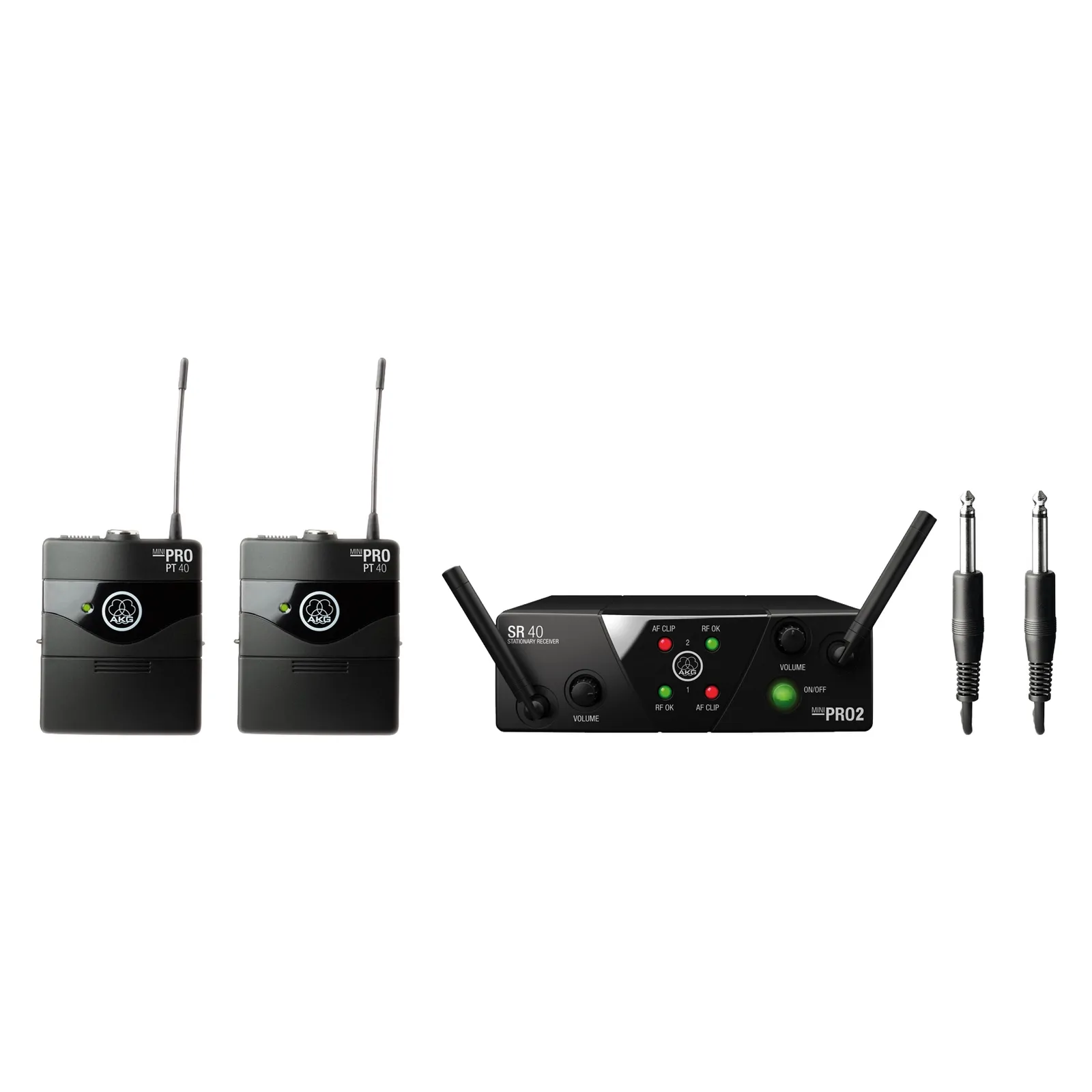 AKG AKG WMS40 Mini2 Instrumental Set BD US25A/C - Mikrofonowy zestaw bezprzewodowy