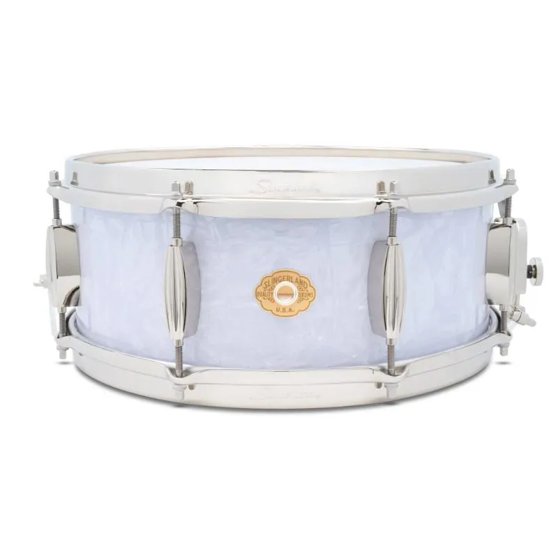 Slingerland Drums Company Slingerland Radio King 14"x5,5" White Marine Pearl werbel