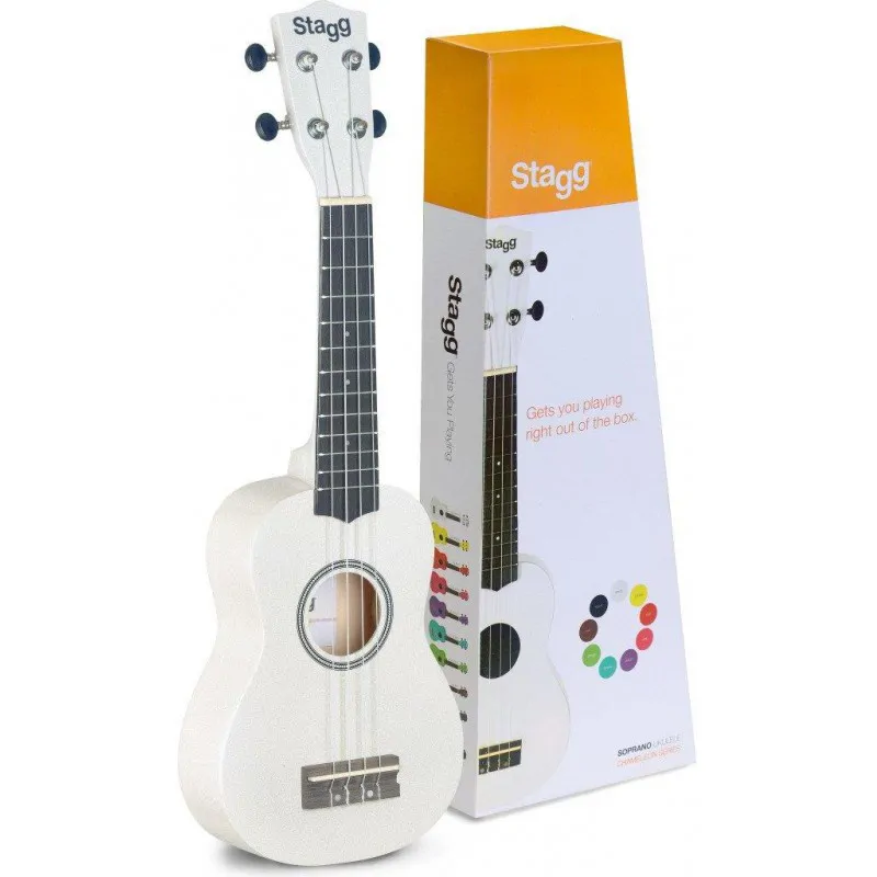 STAGG Stagg US-WHITE - ukulele sopranowe