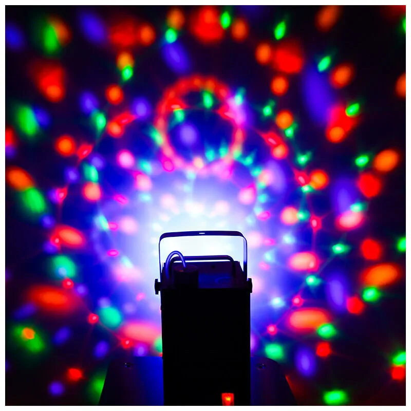 LIGHT4ME LIGHT4ME PARTY FOG 700W V2 generator wytwornica dymu mgły kula disco efekt świetlny RGB pilot bezprzewodowy uchwyt montażowy - zdjecie 11