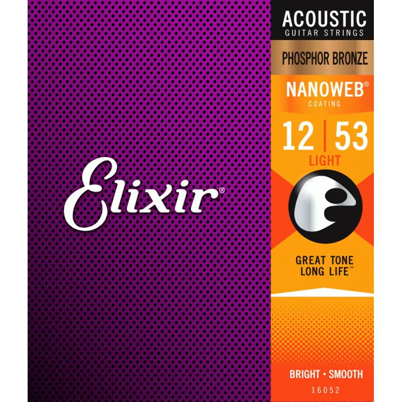 ELIXIR ELIXIR 12-53 Phosphor Bronze NanoWeb
