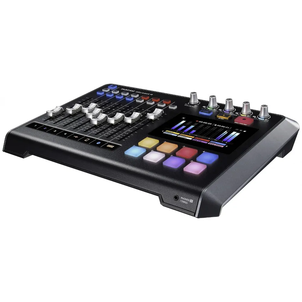 TASCAM Tascam MIXCAST 4 - Podcast Mixer/MTR/USB Interfejs audio - zdjecie 2