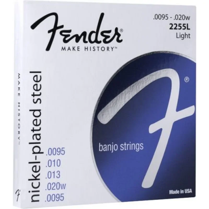 FENDER Fender 2255L struny do banjo 5 str 9,5-20
