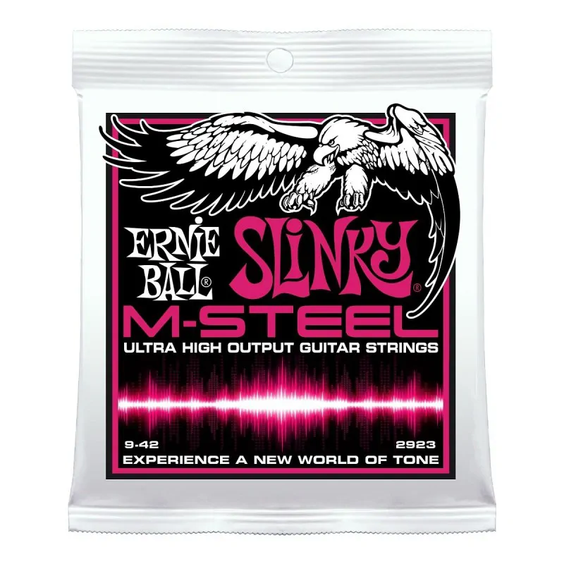Ernie Ball Ernie Ball 2923 M-Steel struny do gitary elektrycznej 9-42